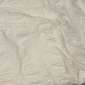 White Threshold Duvet Cover
